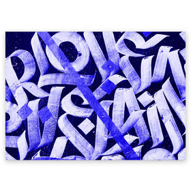 Поздравительная открытка с принтом Graffiti в Новосибирске, 100% бумага | плотность бумаги 280 г/м2, матовая, на обратной стороне линовка и место для марки
 | abstraction | art | graffiti | labels | letters | multi colored | paint | surface | texture | абстракция | арт | буквы | граффити | краска | надписи | поверхность | разноцветный | текстура