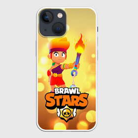 Чехол для iPhone 13 mini с принтом Amber   Brawl Stars в Новосибирске,  |  | amber | brawlstars | fire | legendary | starr park | supercell | амбер | бравл | бравлер | бравлпасс | бравлстарс | бравлстарсигра | бравлы | звездный парк | лега | новый перс | огонь | перс бравл | старр парк | суперселл