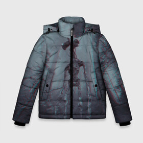 Зимняя куртка для мальчиков 3D с принтом Сиреноголовый в Новосибирске, ткань верха — 100% полиэстер; подклад — 100% полиэстер, утеплитель — 100% полиэстер | длина ниже бедра, удлиненная спинка, воротник стойка и отстегивающийся капюшон. Есть боковые карманы с листочкой на кнопках, утяжки по низу изделия и внутренний карман на молнии. 

Предусмотрены светоотражающий принт на спинке, радужный светоотражающий элемент на пуллере молнии и на резинке для утяжки | 6789 | foundation | head | scp | siren | sirenhead | голова | объект | объекты | сирена | сиреноголовый | фонд