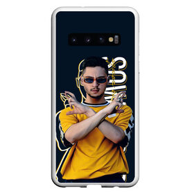 Чехол для Samsung Galaxy S10 с принтом Sqwoz bab в Новосибирске, Силикон | Область печати: задняя сторона чехла, без боковых панелей | bab | rap | sqwoz | sqwoz bab | ауф | ой | реп | репер | рэп | рэпер | сквоз баб | сквозь баб | хип хоп