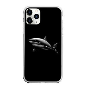 Чехол для iPhone 11 Pro Max матовый с принтом Акула в Новосибирске, Силикон |  | акула | акулы | морские животные | рыбы | хищники