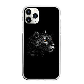 Чехол для iPhone 11 Pro Max матовый с принтом Леопард в Новосибирске, Силикон |  | голова леопарда | животные | звери | леопард | хищники