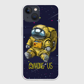 Чехол для iPhone 13 с принтом Among Us Space в Новосибирске,  |  | among | among us | game | steam | амонг | амонг юс | амонк | в космосе | игра | космонавт | космонафт | космос | мафия | онлайн игра | предатель | предатель среди нас | среди нас | человечки | эймонг | эмонг