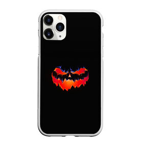 Чехол для iPhone 11 Pro Max матовый с принтом HALLOWEEN в Новосибирске, Силикон |  | злая тыква | подарок на хэллоуин | тыква светящаяся | хэллоуин