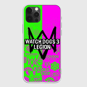 Чехол для iPhone 12 Pro Max с принтом WATCH DOGS LEGION в Новосибирске, Силикон |  | Тематика изображения на принте: 