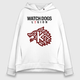 Женское худи Oversize хлопок с принтом Преступность Watch Dogs Legion в Новосибирске, френч-терри — 70% хлопок, 30% полиэстер. Мягкий теплый начес внутри —100% хлопок | боковые карманы, эластичные манжеты и нижняя кромка, капюшон на магнитной кнопке | action | action adventure | game watch dogs | legion | watch dogs | watch dogs legion | банда | ватч догз легион | ватч догс | знак преступности | игра watch dogs | клан | кланы | легион | лого | логотип | логотип watch dogs | лондон | надп