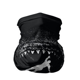 Бандана-труба 3D с принтом Челюсти JAWS в Новосибирске, 100% полиэстер, ткань с особыми свойствами — Activecool | плотность 150‒180 г/м2; хорошо тянется, но сохраняет форму | 2020 | shark | sharks | акула | акулы | зубы | клыки | мегаладон | меголадон | пиранья | про | фильм | фильм про акул | фильм челюсти | хеллоуин | хэллоуин | челюсти