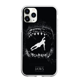 Чехол для iPhone 11 Pro Max матовый с принтом Челюсти JAWS в Новосибирске, Силикон |  | Тематика изображения на принте: 2020 | shark | sharks | акула | акулы | зубы | клыки | мегаладон | меголадон | пиранья | про | фильм | фильм про акул | фильм челюсти | хеллоуин | хэллоуин | челюсти