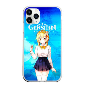 Чехол для iPhone 11 Pro Max матовый с принтом Genshin Impact - Lumine в Новосибирске, Силикон |  | amber | anime | anime girl | game | gamer | genshin | genshin impact | genshin impact logo | genshin impact lumine | jean | jrpg | lisa | lumine | rpg | zelda | аниме | геншин импакт | джин | зельда | игра | лиза | люмине | люмине генши