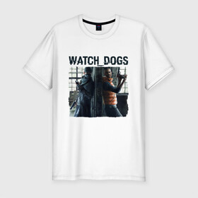 Мужская футболка хлопок Slim с принтом Watch dogs (Z) в Новосибирске, 92% хлопок, 8% лайкра | приталенный силуэт, круглый вырез ворота, длина до линии бедра, короткий рукав | black viceroys | ubisoft montreal | watch dogs | watchdogs | watch_dogs | взлом | делфорд уэйд | дефолт | джей би | джей би маркович | дэмиен брэнкс | клара лилл | куинн | лаки | лис | мститель | пирс | рэймонд кинни | сторожевые п