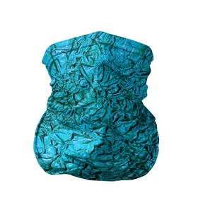Бандана-труба 3D с принтом METALL в Новосибирске, 100% полиэстер, ткань с особыми свойствами — Activecool | плотность 150‒180 г/м2; хорошо тянется, но сохраняет форму | Тематика изображения на принте: металл | прикольное | рубиновый цвет | сапфировый цвет | текстура | фольга