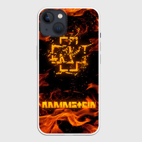 Чехол для iPhone 13 с принтом RAMMSTEIN в Новосибирске,  |  | amerika | art | germany | logo | rammstein | rock | till lindemann | арт | германия | группа | логотип | музыка | немецкая группа | немцы | огонь | песня | раммштайн | рамштайн | рок