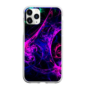 Чехол для iPhone 11 Pro Max матовый с принтом GambaTR в Новосибирске, Силикон |  | abstraction | colorful | dark | fractal | glow | patterns | shapes | tangled | texture | абстракция | запутанный | разноцветный | свечение | текстура | темный | узоры | формы | фрактал