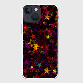 Чехол для iPhone 13 mini с принтом Stars в Новосибирске,  |  | abstract | art | colorful | shapes | stars | texture | абстрактный | арт | звезды | разноцветный | текстура | формы