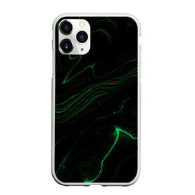 Чехол для iPhone 11 Pro Max матовый с принтом PuRRiS в Новосибирске, Силикон |  | abstraction | bright | liquid | stains | texture | wavy | абстракция | волнистый | жидкость | разводы | текстура | яркий