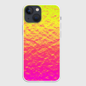 Чехол для iPhone 13 mini с принтом Яркий закат в Новосибирске,  |  | abstraction | casual | gradient | hot | yellow | абстракция | блестящий | блики | вода | волны | градиент | закат | золотистый | краска | красочный | небеса | неоновый | облака | пастельный | пляж | рассвет | сияние