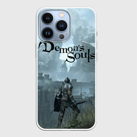 Чехол для iPhone 13 Pro с принтом Demons Souls в Новосибирске,  |  | armor | dark souls | demons souls | dragon | fire | games | knight | namco bandai | nextgen | playstation 5 | praise the sun | ps5 | броня | восславь солнце | дарк соулс | демон соулс | дракон | игры | некстген | огонь | плейстейшен 5 | пс5 | рыцарь | тем