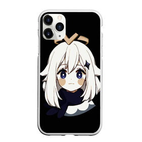 Чехол для iPhone 11 Pro Max матовый с принтом Genshin Impact Paimon в Новосибирске, Силикон |  | amber | anime | genshin impact | girl | jean | lisa | paimon | zelda | аниме | геншен импакт | геншин импакт | геншин эмпакт | девушка | лиза | паймон | пеймон | тян | эмбер | эмбир