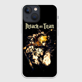 Чехол для iPhone 13 mini с принтом АРМИН АТАКУЕТ ТИТАНА в Новосибирске,  |  | anime | attack on titan | аниме | армин арлерт | атак он титан | атака на титанов | атака титанов | великаны | гарнизон | колоссальный | леви | легион разведки | лого | манга | микаса аккерман | разведкорпус