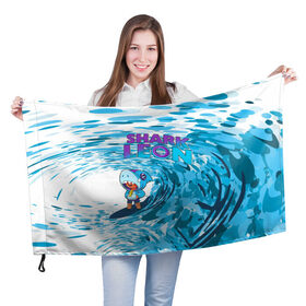 Флаг 3D с принтом Brawl STARS (surfing) в Новосибирске, 100% полиэстер | плотность ткани — 95 г/м2, размер — 67 х 109 см. Принт наносится с одной стороны | brawl | break dance | leon | moba | stars | supercell | surfing | игра | коллаборация | коллаж | паттерн