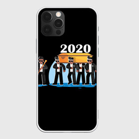 Чехол для iPhone 12 Pro Max с принтом 2020 не спасти в Новосибирске, Силикон |  | Тематика изображения на принте: 2020 год мем | dancing coffin | tony igy astronomia tony igy | мем про 2020 год | мультяшные персонажи | популярный мем | смешной арт | черные гробовщики