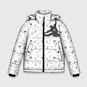 Зимняя куртка для мальчиков 3D с принтом Dance style в Новосибирске, ткань верха — 100% полиэстер; подклад — 100% полиэстер, утеплитель — 100% полиэстер | длина ниже бедра, удлиненная спинка, воротник стойка и отстегивающийся капюшон. Есть боковые карманы с листочкой на кнопках, утяжки по низу изделия и внутренний карман на молнии. 

Предусмотрены светоотражающий принт на спинке, радужный светоотражающий элемент на пуллере молнии и на резинке для утяжки | dance | hill top | ноты | танцевальное | хаус дэнс