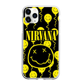 Чехол для iPhone 11 Pro Max матовый с принтом NIRVANA в Новосибирске, Силикон |  | nirvana | nirvana smells like | rock | teen spirit | курт кобейн | нирвана | песни | рок.