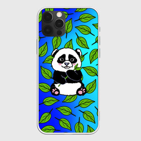 Чехол для iPhone 12 Pro Max с принтом Панда в Новосибирске, Силикон |  | Тематика изображения на принте: baby | bear | kawaii | teddy | бамбук | ветки | животные | игрушка | каваи | китай | коала | листья | малыш | медведь | медвежата | медвежонок | мультяшный | панда | пандочка | плюшевый | подарок | природа | пушистый