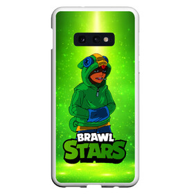 Чехол для Samsung S10E с принтом Brawl Stars Leon в Новосибирске, Силикон | Область печати: задняя сторона чехла, без боковых панелей | anime | brawl | brawl stars | brawlstars | brawl_stars | leon | lion. леон | panny | аниме | бравл | бравлстарс | девочка | девушка | лион | манга