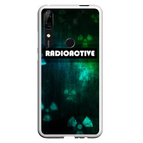 Чехол для Honor P Smart Z с принтом RADIOACTIVE в Новосибирске, Силикон | Область печати: задняя сторона чехла, без боковых панелей | значок радиации | металл текстура | метро | радиация | сталкер