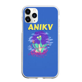 Чехол для iPhone 11 Pro Max матовый с принтом ANIKV в Новосибирске, Силикон |  | anika | anikv | аника | анна пурцен | было или нет | песни