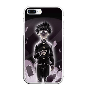 Чехол для iPhone 7Plus/8 Plus матовый с принтом Mob psycho 100 (Z) в Новосибирске, Силикон | Область печати: задняя сторона чехла, без боковых панелей | mob psycho | mob psycho 100 | ura sunday | аратака рэйгэн | веб манга | кагэяма | кагэяма сигэо | моб психо 100 | мобу | мобу сайко хяку | психо 100 | рицу кагэяма | рэйгэн | рэйгэн аратака | серый кардинал | сигэо кагэяма