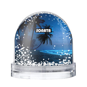 Снежный шар с принтом SONATA в Новосибирске, Пластик | Изображение внутри шара печатается на глянцевой фотобумаге с двух сторон | Тематика изображения на принте: 