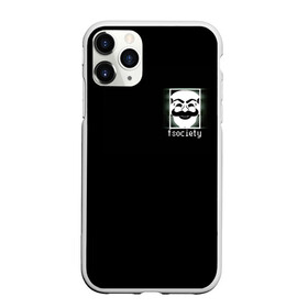 Чехол для iPhone 11 Pro Max матовый с принтом MP ROBOT в Новосибирске, Силикон |  | mr.robot | мистер робот | сериал | элиот