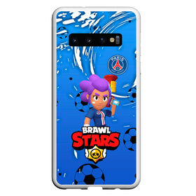 Чехол для Samsung Galaxy S10 с принтом BRAWL STARS SHELLY \ PSG. в Новосибирске, Силикон | Область печати: задняя сторона чехла, без боковых панелей | Тематика изображения на принте: 8 bit | amber | brawl stars | crow | gale | leon | max | mecha | mecha crow | mr.p | psg | sally leon | shark | shelly | tara | virus 8 bit | werewolf leon | акула | амбер | берли | бравл старс | ворон | макс | оборотень | псж | шелли