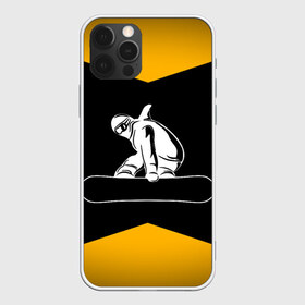Чехол для iPhone 12 Pro Max с принтом Сноубордист в Новосибирске, Силикон |  | Тематика изображения на принте: snowboard | snowboarding | горные лыжи | прыжок | сноуборд | сноубординг | сноубордист | экстрим