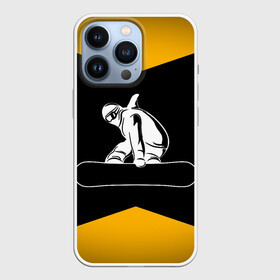 Чехол для iPhone 13 Pro с принтом Сноубордист в Новосибирске,  |  | snowboard | snowboarding | горные лыжи | прыжок | сноуборд | сноубординг | сноубордист | экстрим
