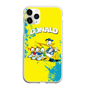 Чехол для iPhone 11 Pro Max матовый с принтом Donald duck (Рыбалка) в Новосибирске, Силикон |  | donald duck | walt disney | герой | мультфильмов | селезень | студии