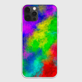 Чехол для iPhone 12 Pro Max с принтом Multicolored в Новосибирске, Силикон |  | abstract | colorful | holi | neon | pattern | rainbow | texture | абстракция | граффити | дым | искусство | кислота | кислотный | краска | красочный | микс | неоновый | облака | радуга | радужный | текстура | туман | узор | холи