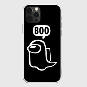 Чехол для iPhone 12 Pro Max с принтом BOO (Among Us) в Новосибирске, Силикон |  | among | among us | boo | crewmate | game | ghost | impistor | space | us | vote | бу | буу | выживший | игра | космос | невиновный | предатель | приведение | призрак | самозванец