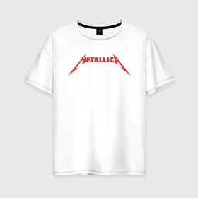 Женская футболка хлопок Oversize с принтом And Justice For All Metallica в Новосибирске, 100% хлопок | свободный крой, круглый ворот, спущенный рукав, длина до линии бедер
 | and justice for all | metallica | metallica and justice for all | metallica anger | metallica st anger | st anger | и справедливость для всех | металика | металика anger | металлика | рок | справедливость для всех