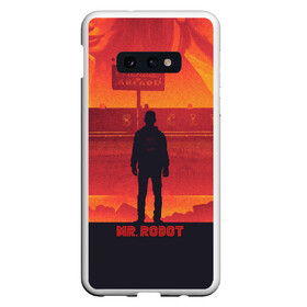 Чехол для Samsung S10E с принтом Mr Robot в Новосибирске, Силикон | Область печати: задняя сторона чехла, без боковых панелей | Тематика изображения на принте: allsafe | darlene | e corp | elliot | evil corp | fsociety | mr robot | serial | алсэйф | дарлин | карли чайкин | корпорация зла | мистер робот | монополия | нафих общество | рами малек | сериал | сериалы | хакер | элиот | эллиот