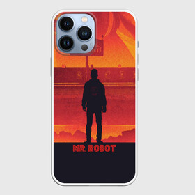 Чехол для iPhone 13 Pro Max с принтом Mr Robot в Новосибирске,  |  | Тематика изображения на принте: allsafe | darlene | e corp | elliot | evil corp | fsociety | mr robot | serial | алсэйф | дарлин | карли чайкин | корпорация зла | мистер робот | монополия | нафих общество | рами малек | сериал | сериалы | хакер | элиот | эллиот