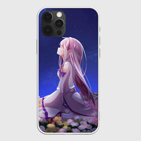 Чехол для iPhone 12 Pro Max с принтом Sweet dreams of Emilia в Новосибирске, Силикон |  | anime | dream | flowers | girls | kavai | manga | ram | re | rem | senpai | space | zero | аниме | анимэ | ахегао | зиро | космос | манга | мечты | рам | рем | сенпай | цветы