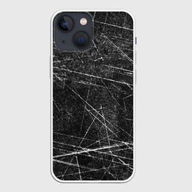 Чехол для iPhone 13 mini с принтом Царапины в Новосибирске,  |  | background | scratches | scuff | stripes | texture | полоски | потертость | текстура | фон | царапины