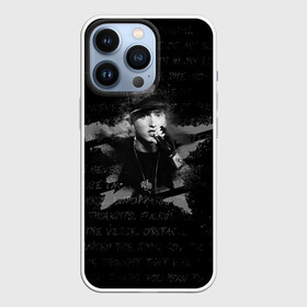 Чехол для iPhone 13 Pro с принтом Eminem в звезде в Новосибирске,  |  | eminem | eminm | marshall bruce mathers iii | slim shady | маршалл брюс мэтерс iii | рэпер | слим шейди | эминем