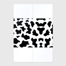 Магнитный плакат 2Х3 с принтом Му-му в Новосибирске, Полимерный материал с магнитным слоем | 6 деталей размером 9*9 см | абстракция | бык | кожа коровы | корова | му му | пятна | черно белое | черно белые пятна
