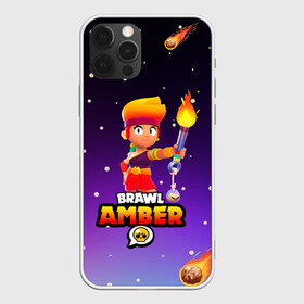 Чехол для iPhone 12 Pro Max с принтом BRAWL STARS AMBER в Новосибирске, Силикон |  | 8 bit | amber | brawl stars | colette | crow | gale | leon | max | mecha | mecha crow | mr.p | sally leon | shark | tara | virus 8 bit | werewolf leon | акула | амбер | берли | бравл старс | ворон | коллет | макс | оборотень