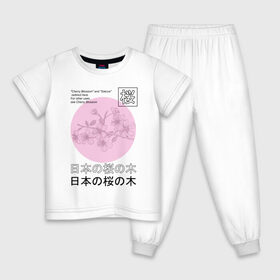 Детская пижама хлопок с принтом Sakura в Новосибирске, 100% хлопок |  брюки и футболка прямого кроя, без карманов, на брюках мягкая резинка на поясе и по низу штанин
 | 2020 | абстракция | граффити | сакура | стиль | тренд | уличный стиль | урбан