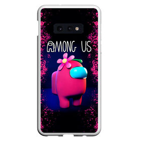 Чехол для Samsung S10E с принтом AMONG US в Новосибирске, Силикон | Область печати: задняя сторона чехла, без боковых панелей | Тематика изображения на принте: among us | impostor | амонг ас | игра | космический | космический корабль | космонавт | космос | мем | предатель | среди нас | экшен